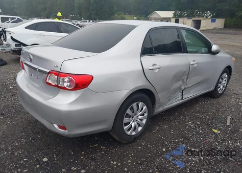 2012 Toyota Corolla Le из США, поврежденный, VIN 2T1BU4EE6CC918113